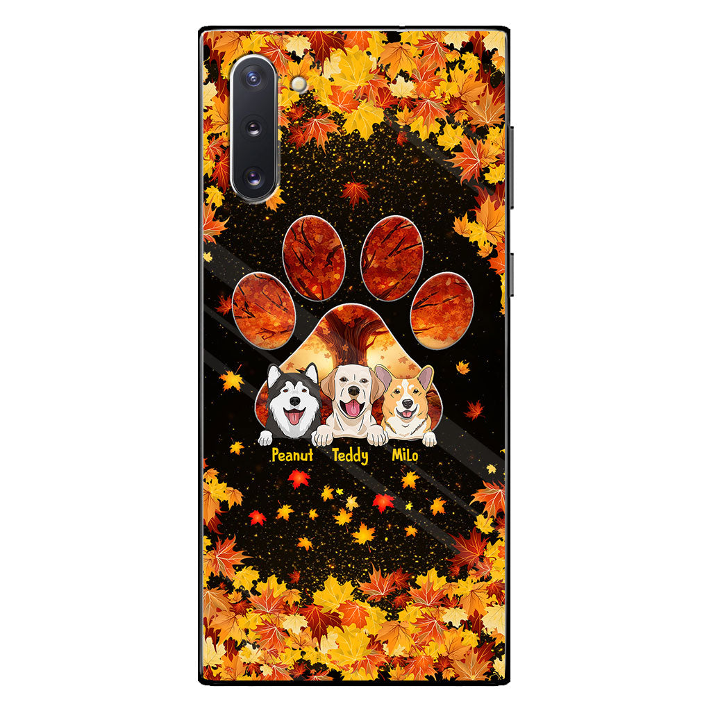 Hello Fall - Personalized Dog Phone Case