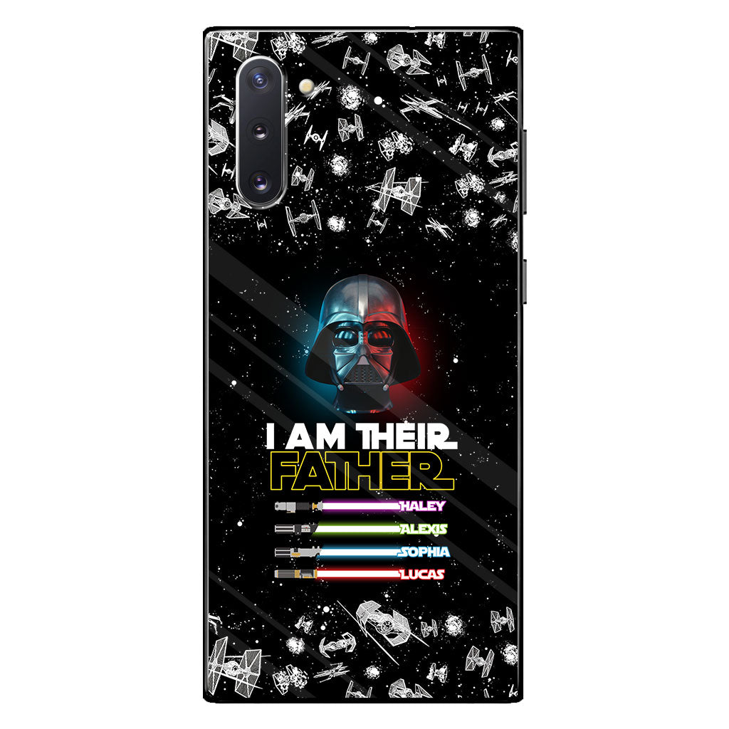 I Am Their Father - Personalized Father's Day The Force Phone Case