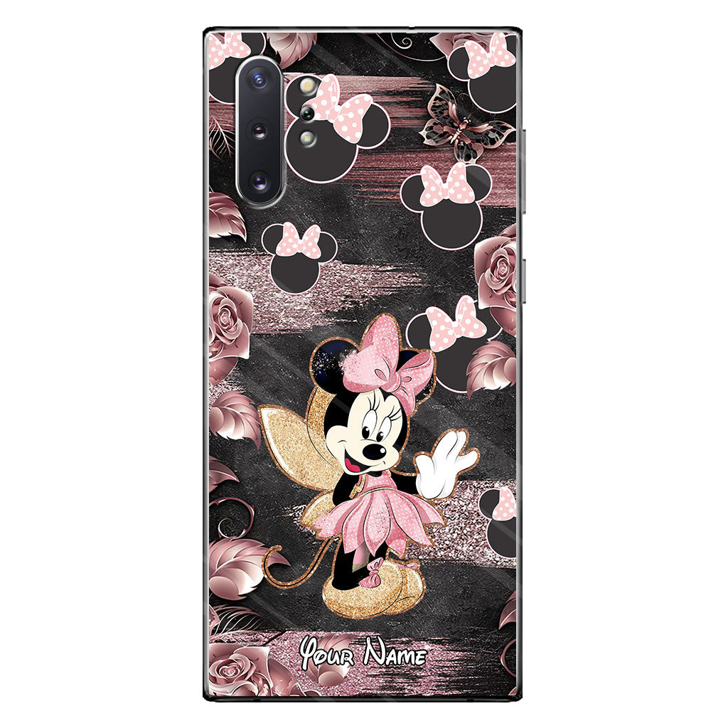 Little Pink Mouse Ears - Personalized Phone Case