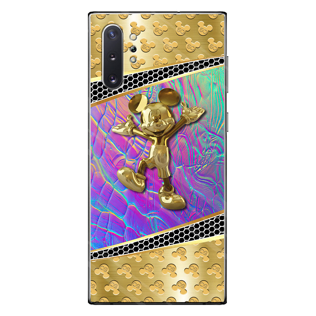 50 Years Of Magic - Personalized Mouse Phone Case With 3D Pattern Print