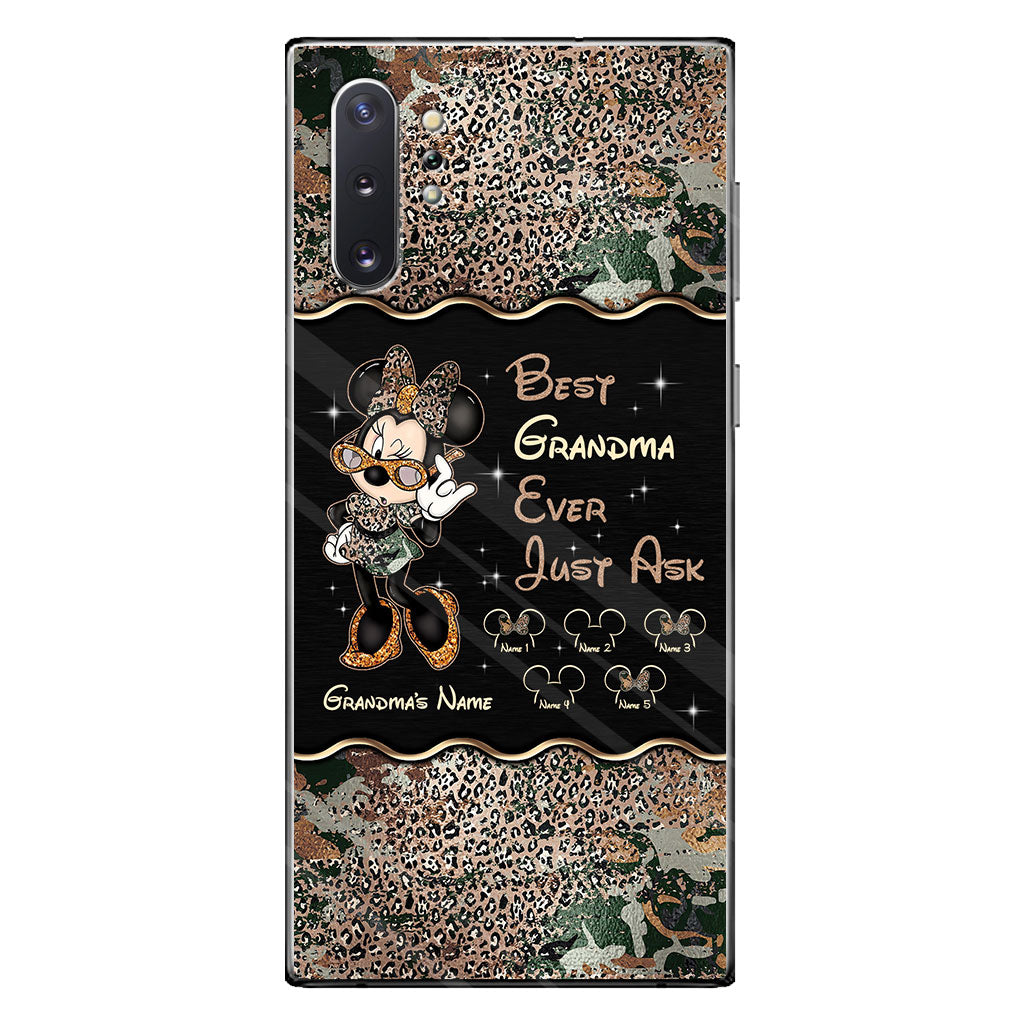 Best Grandma Ever - Personalized Mother's Day Mouse Phone Case