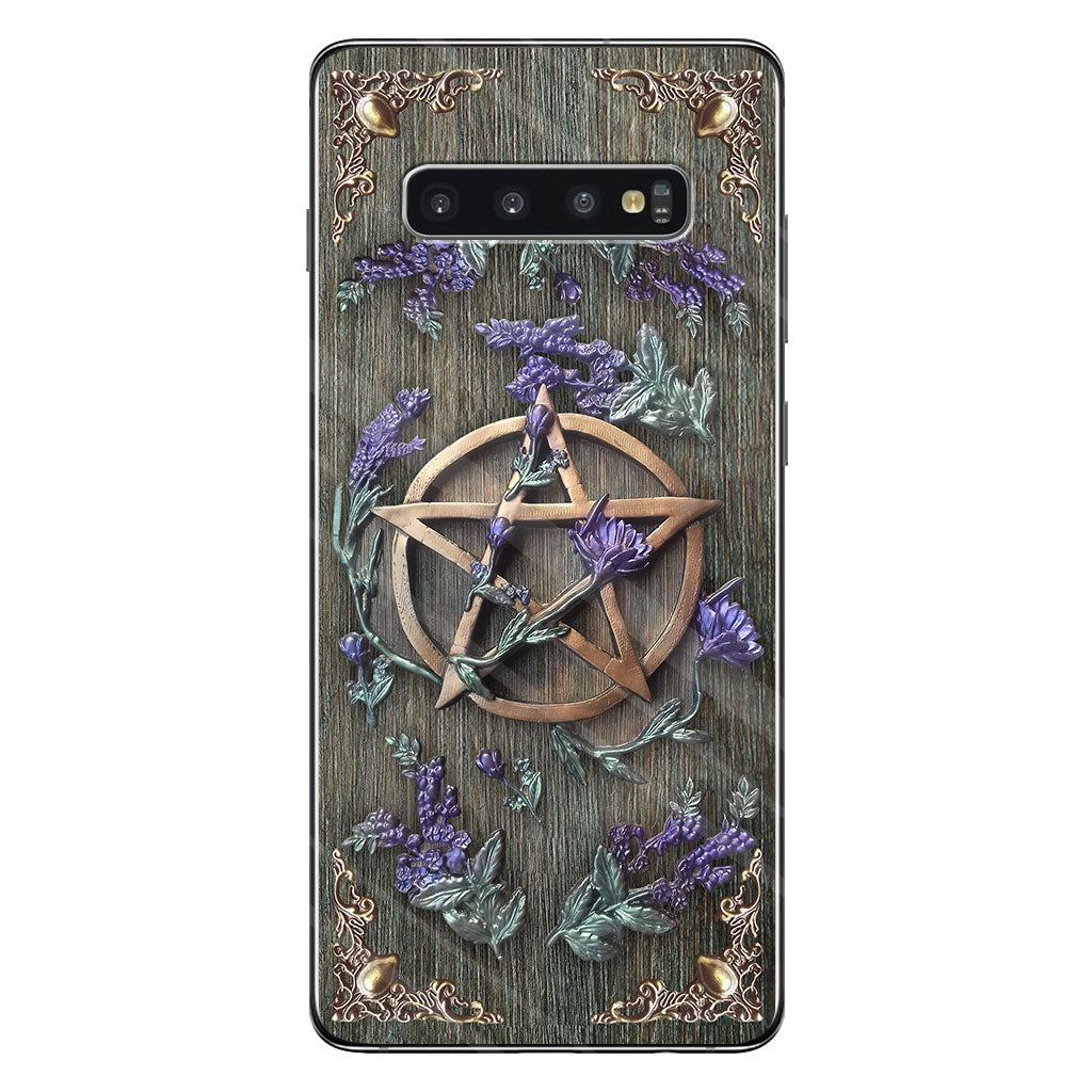 Mystical Witch - Witch Phone Case With 3D Pattern Print