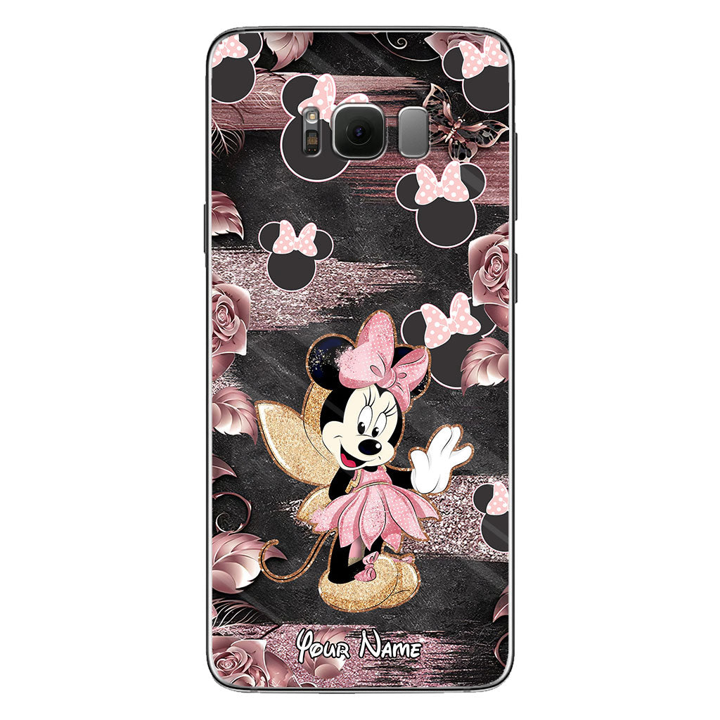 Little Pink Mouse Ears - Personalized Phone Case