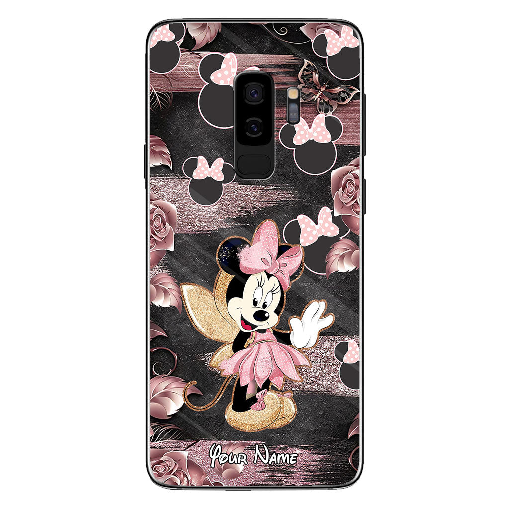 Little Pink Mouse Ears - Personalized Phone Case