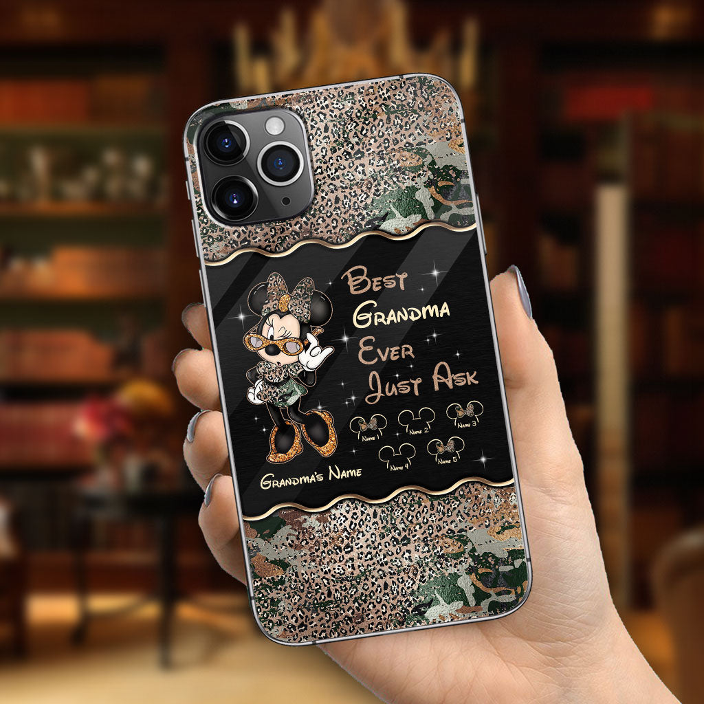 Best Grandma Ever - Personalized Mother's Day Mouse Phone Case