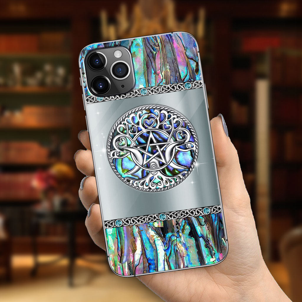 Mystery Spirit Triple Moon - Witch Personalized 3D Pattern Print Phone Case