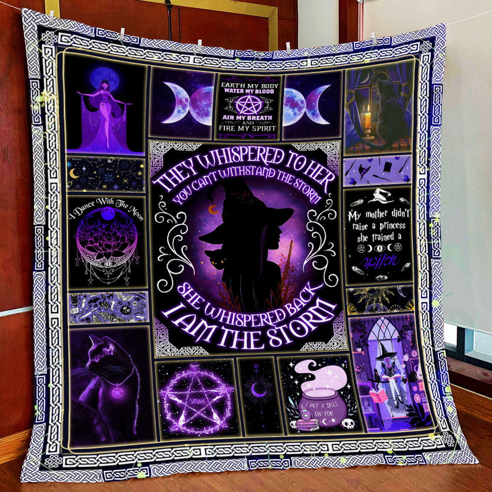 I Am The Storm Witch - Witch Quilt 0822