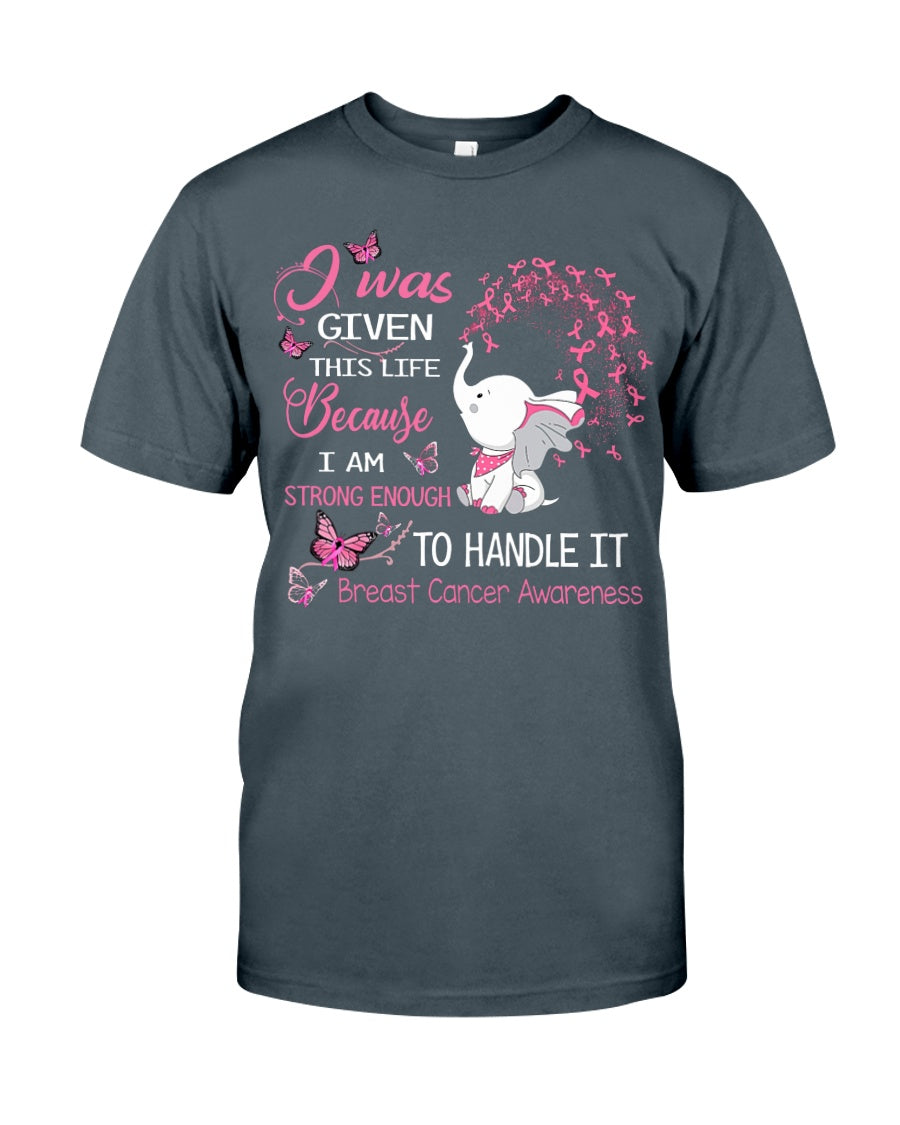 I Wear Pink For Breast Cancer - Breast Cancer Awareness T-shirt and Hoodie 0822