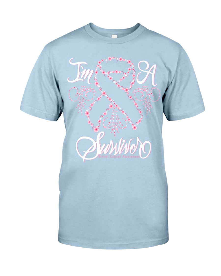 I'm A Survivor - Breast Cancer Awareness T-shirt and Hoodie 0822