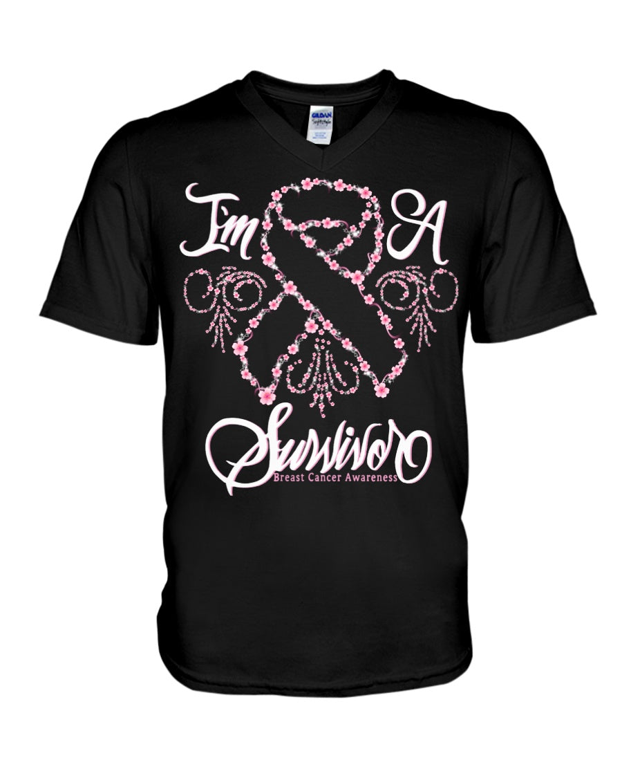 I'm A Survivor - Breast Cancer Awareness T-shirt and Hoodie 0822