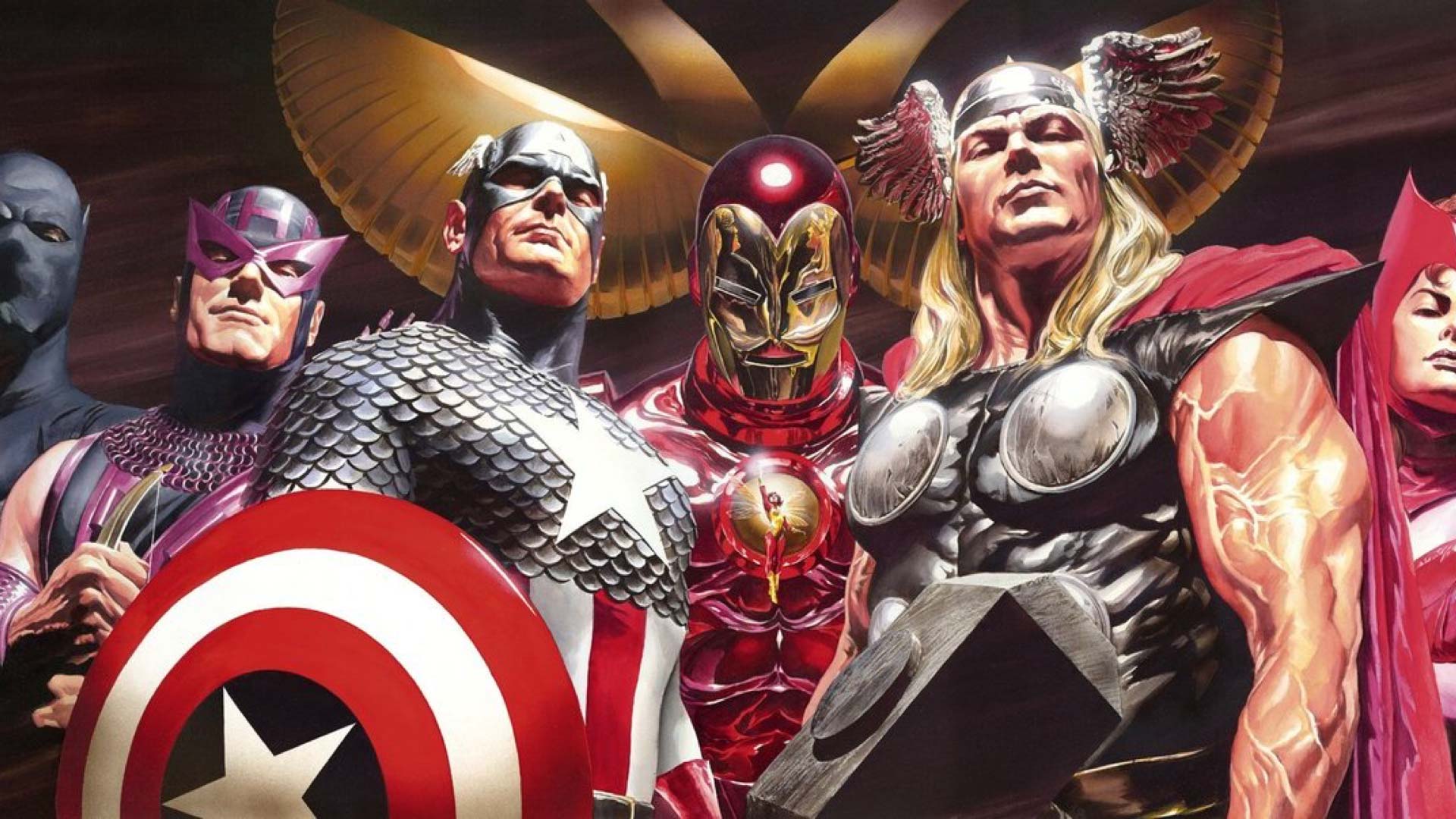 Avengers Assemble Marvel Gallery Print