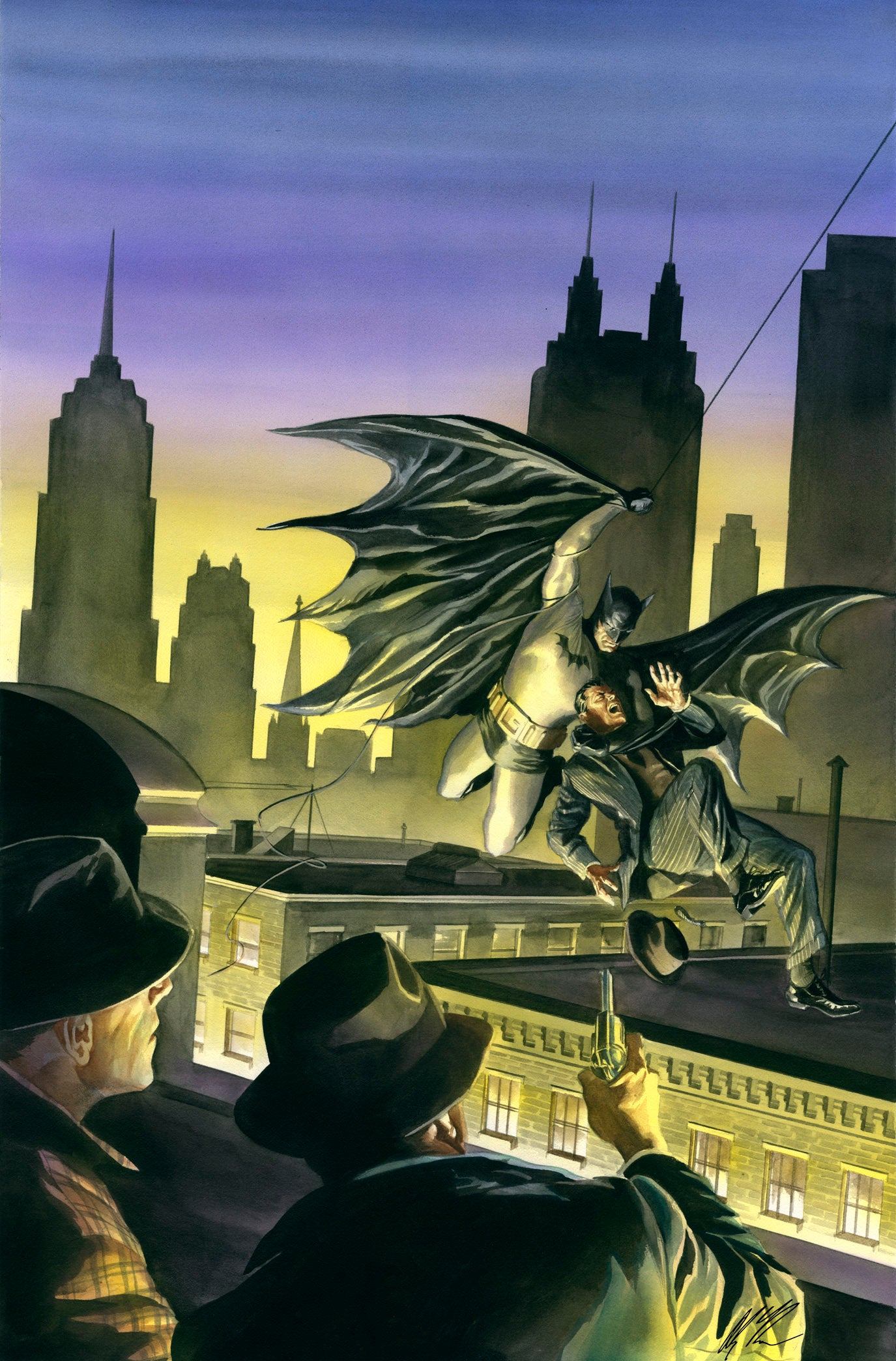 Batman Tribute (First Appearance) – Alex Ross Art