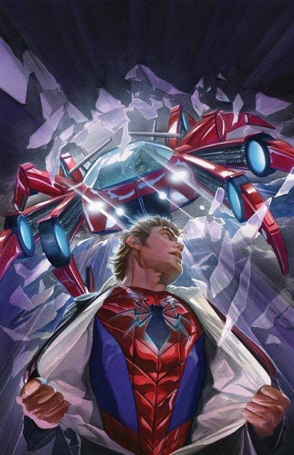 Alex Ross Amazing Spider-Man #8 Painting – Alex Ross Art