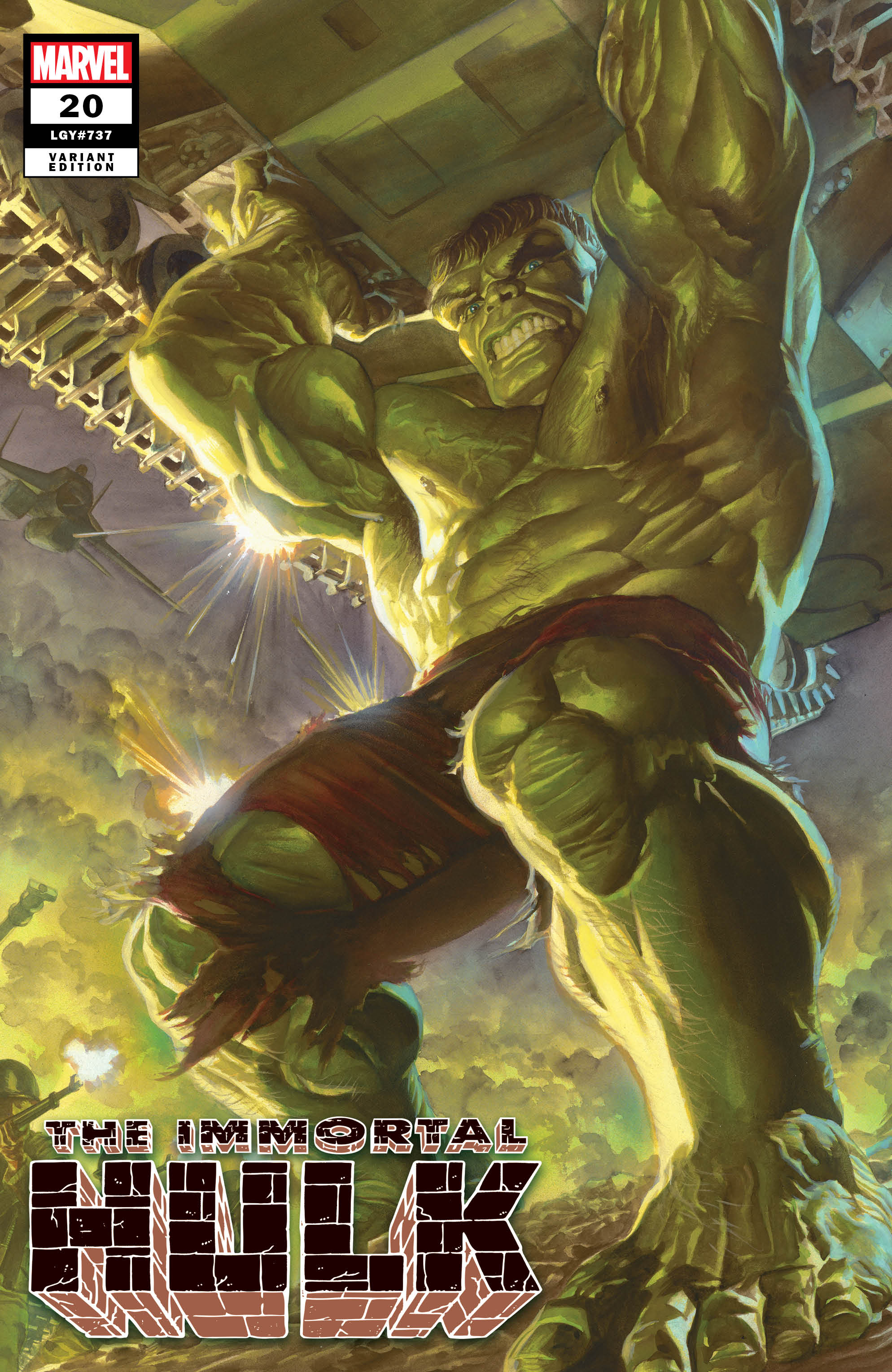 Immortal Hulk #20 Alex Ross Art Exclusive