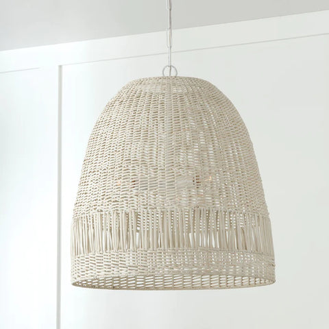 Naomi Pendant in Chalk White by Capital Lighting