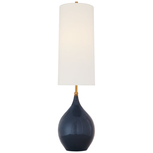 Visual Comfort - TOB 3684PBC-L - One Light Table Lamp - Loren - Polar Blue  Crackle — Lighting Design Store