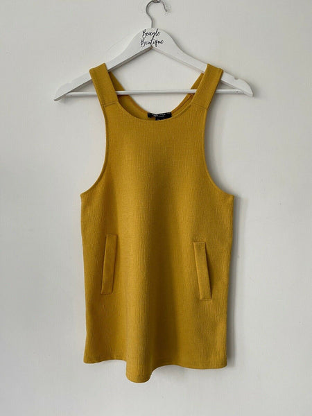 Girls 915 Generation New Look Yellow Ponte Pinny Dress Age 9 Years Old 0