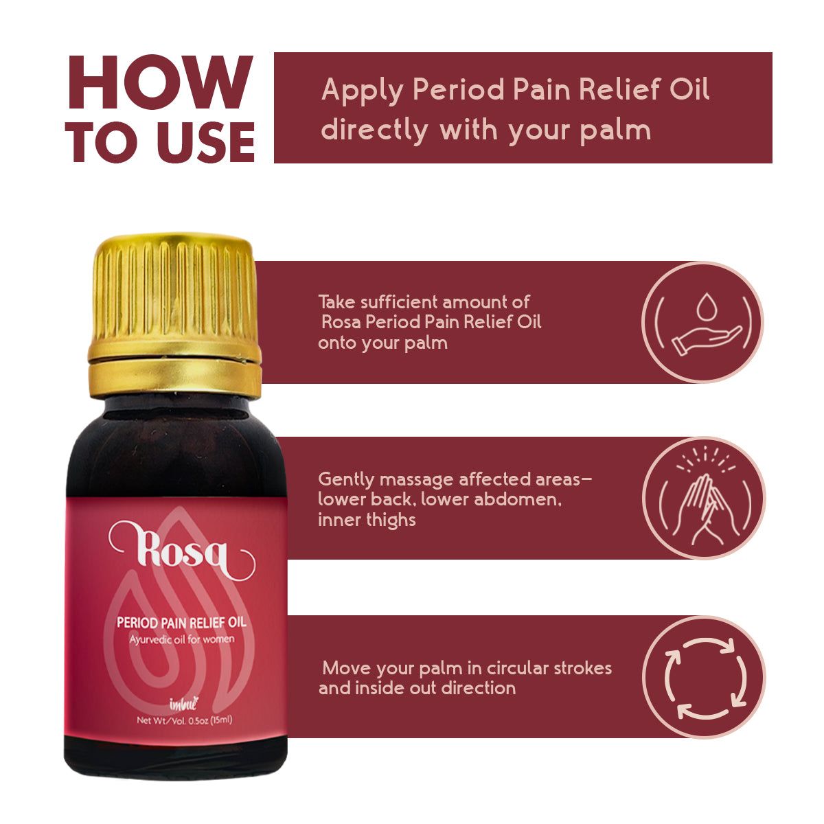 Rosa Period Potion & Period Pain Relief Oil