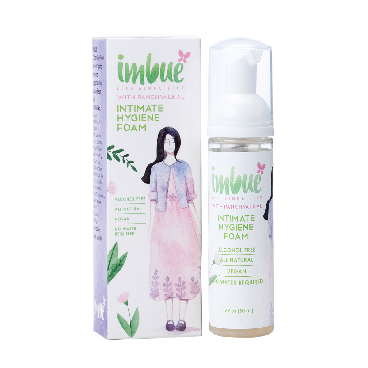 Imbue Natural Intimate Hygiene Foam & Firefly For Women Combo