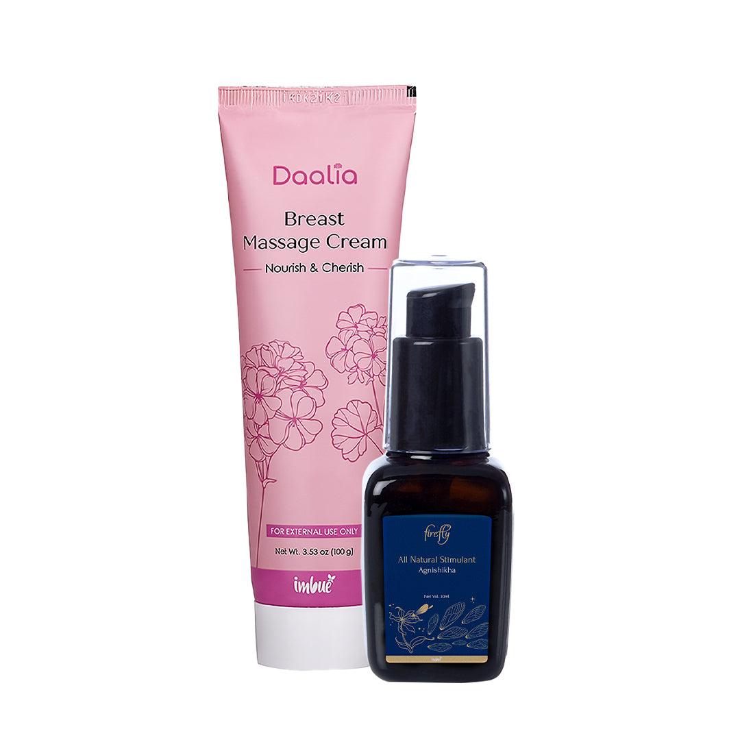 Daalia Breast Massage Cream & Firefly All Natural Stimulant