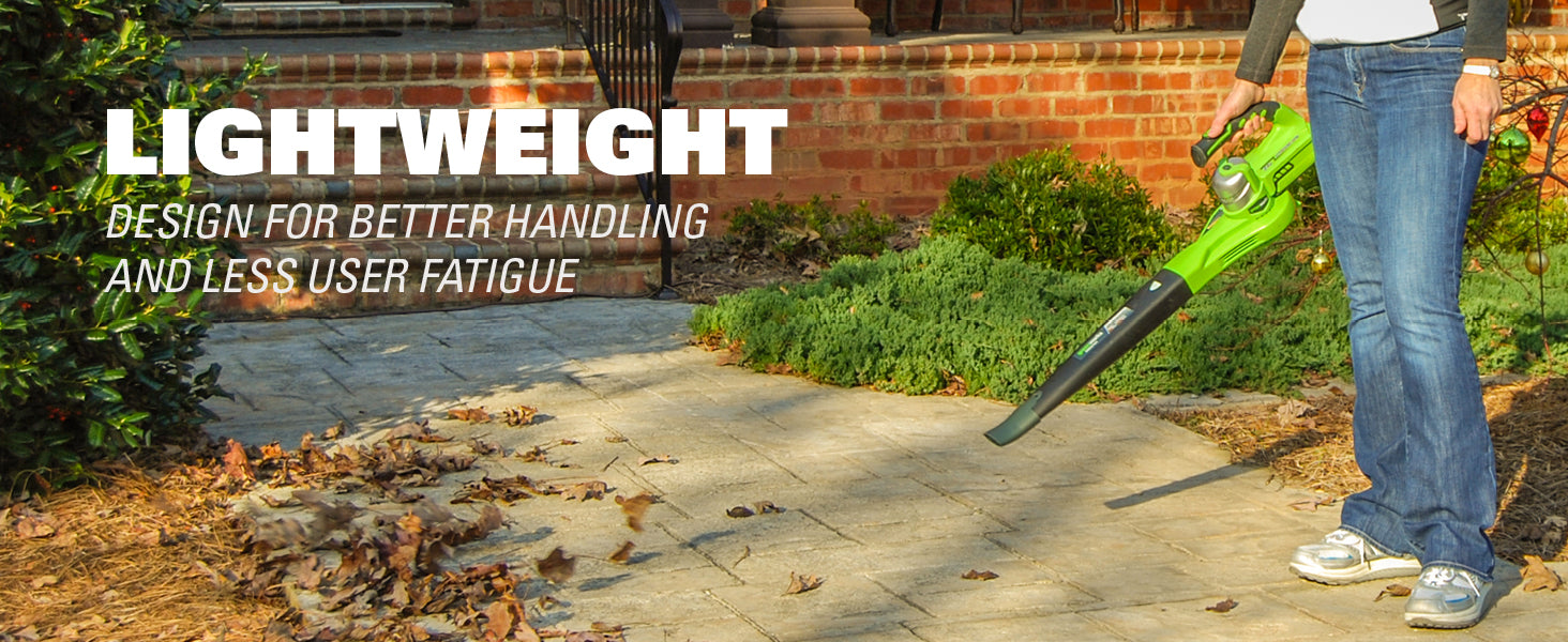 24V 90/130 MPH Dual Speed Cordless Leaf Blower
