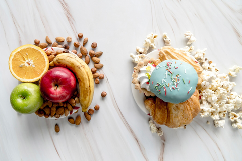 dessert vs. fruits