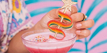 pride rainbow cosmopolitan cocktail