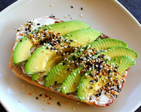 gluten-free, low-carb, vegan avocado toast