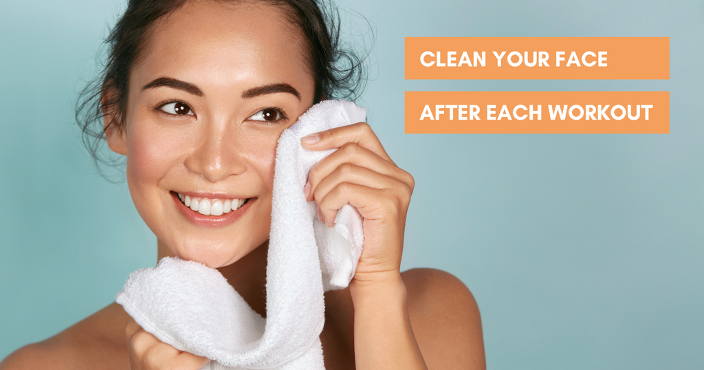 Clean Your Face After Each Workout