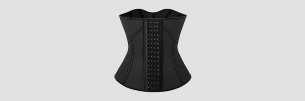 corset amincissant avec bande à agrafe