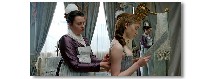 Daphne bridgerton installe son corset