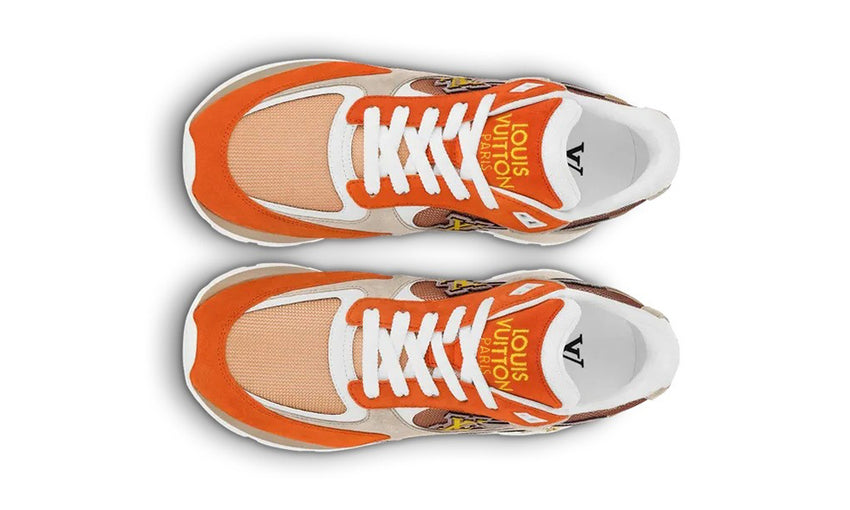 louis vuitton run away sneaker orange