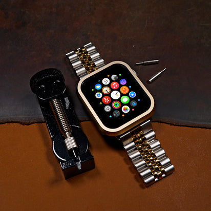 Apple Watch Stainless Steel Band (jubilee Type / Silver) 38/40/41mm