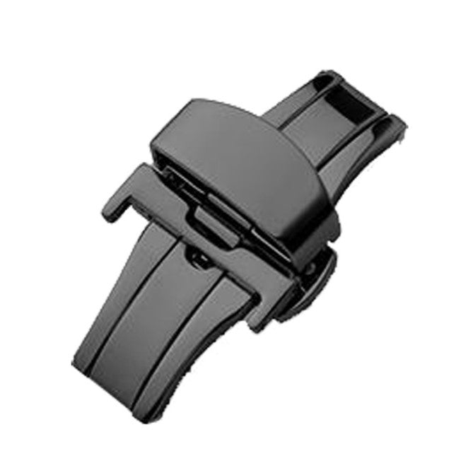 Butterfly Deployant Clasp in Black (20mm) | Nomad Watch Works SG