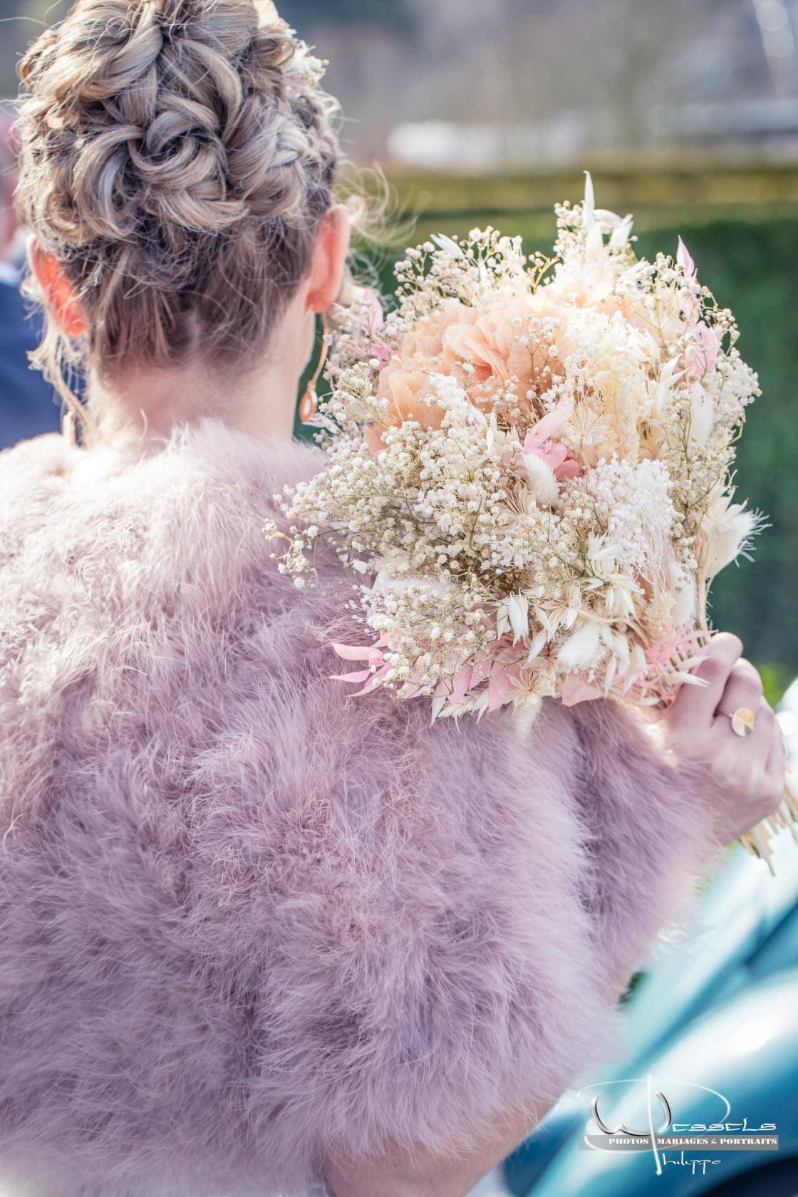 Fleurs séchées pour un mariage en Belgique - Ooh Flowers