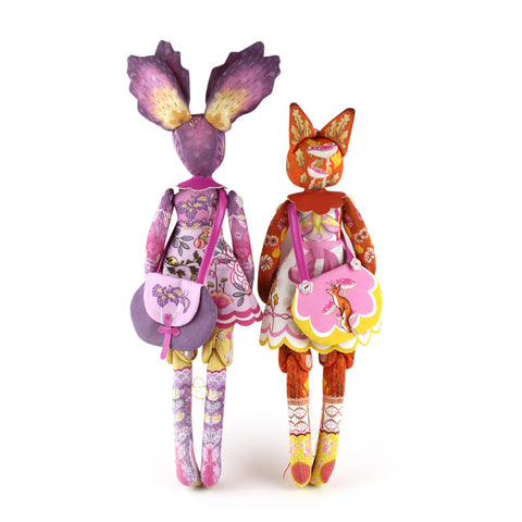 rabbit and fox doll