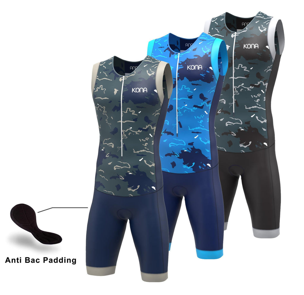 Men's Kona Triathlon Race Suit with Sublimated Graphics – Kona Tri Apparel
