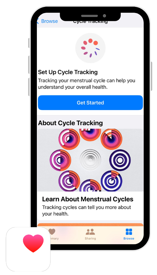 6 apps om je cyclus in bij te houden apple health app