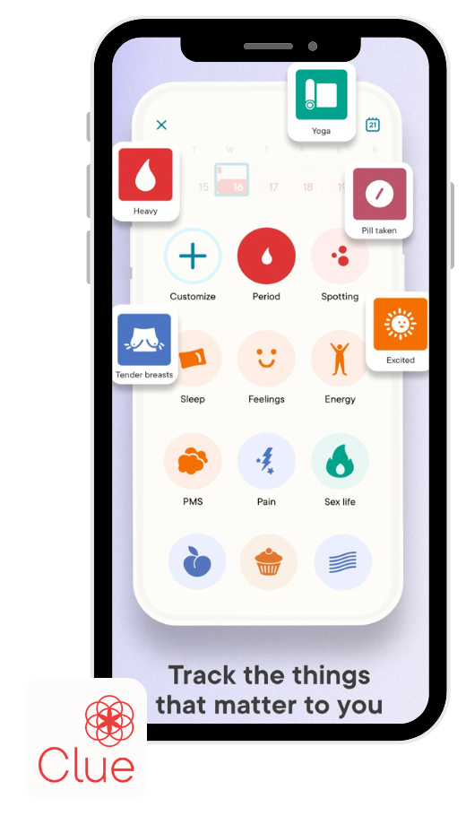 6 apps to track your cycle clue