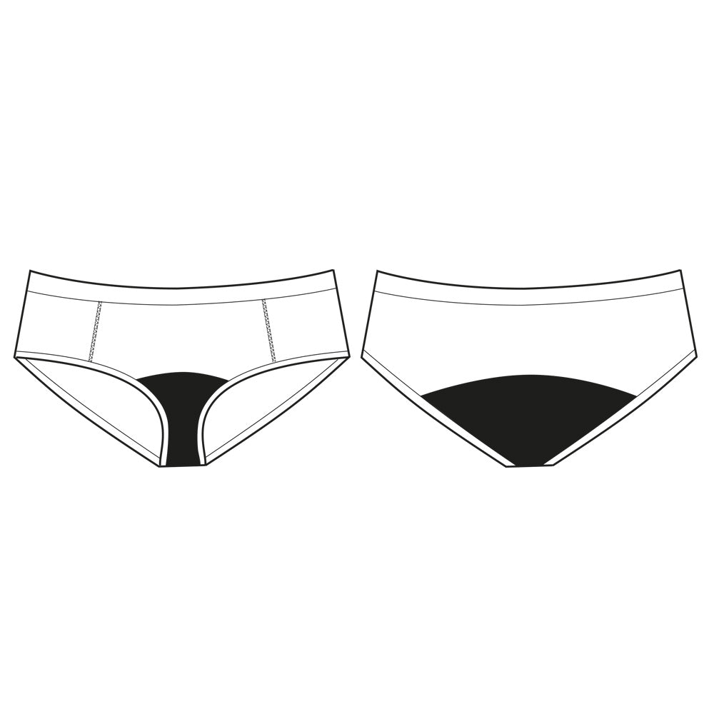 boyshort  moderate-heavy – Moodies Undies