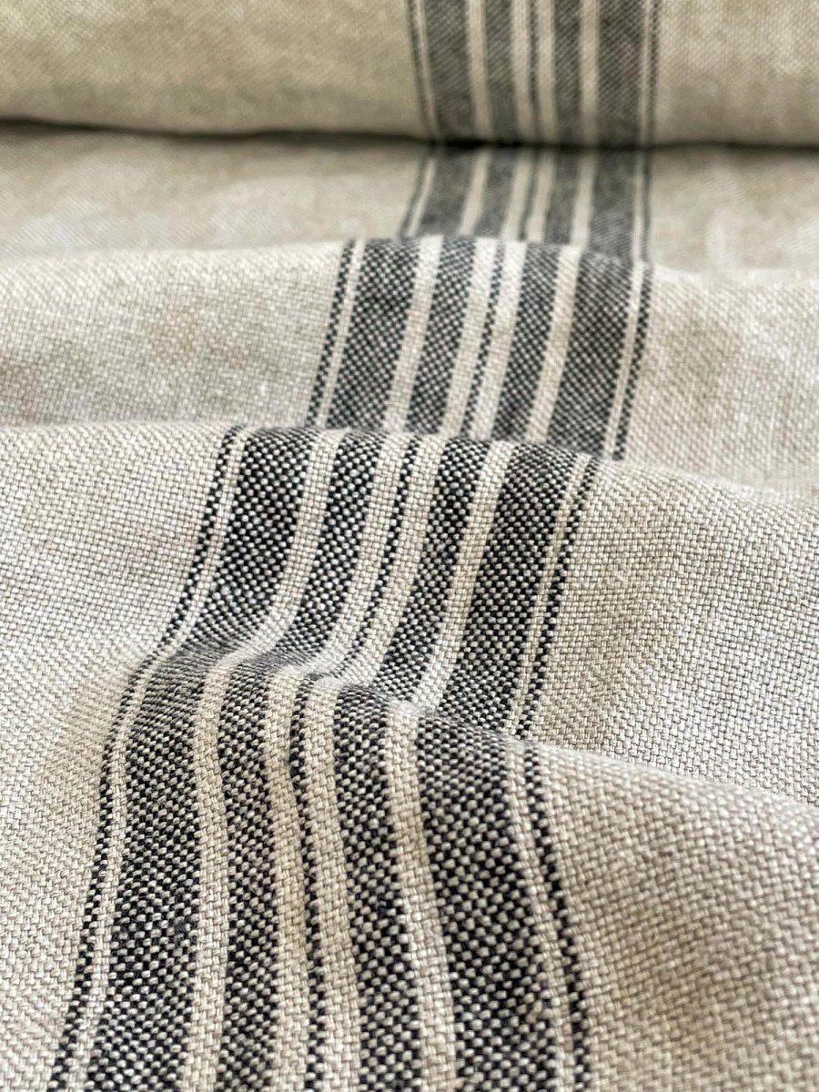 Pure Linen Fabric, Very Heavy Weight, Undyed, Prewashed. 280 Gsm Organic  Linen Fabric by the Yard, Linen Fabric by the Meter. Rustic Fabric 