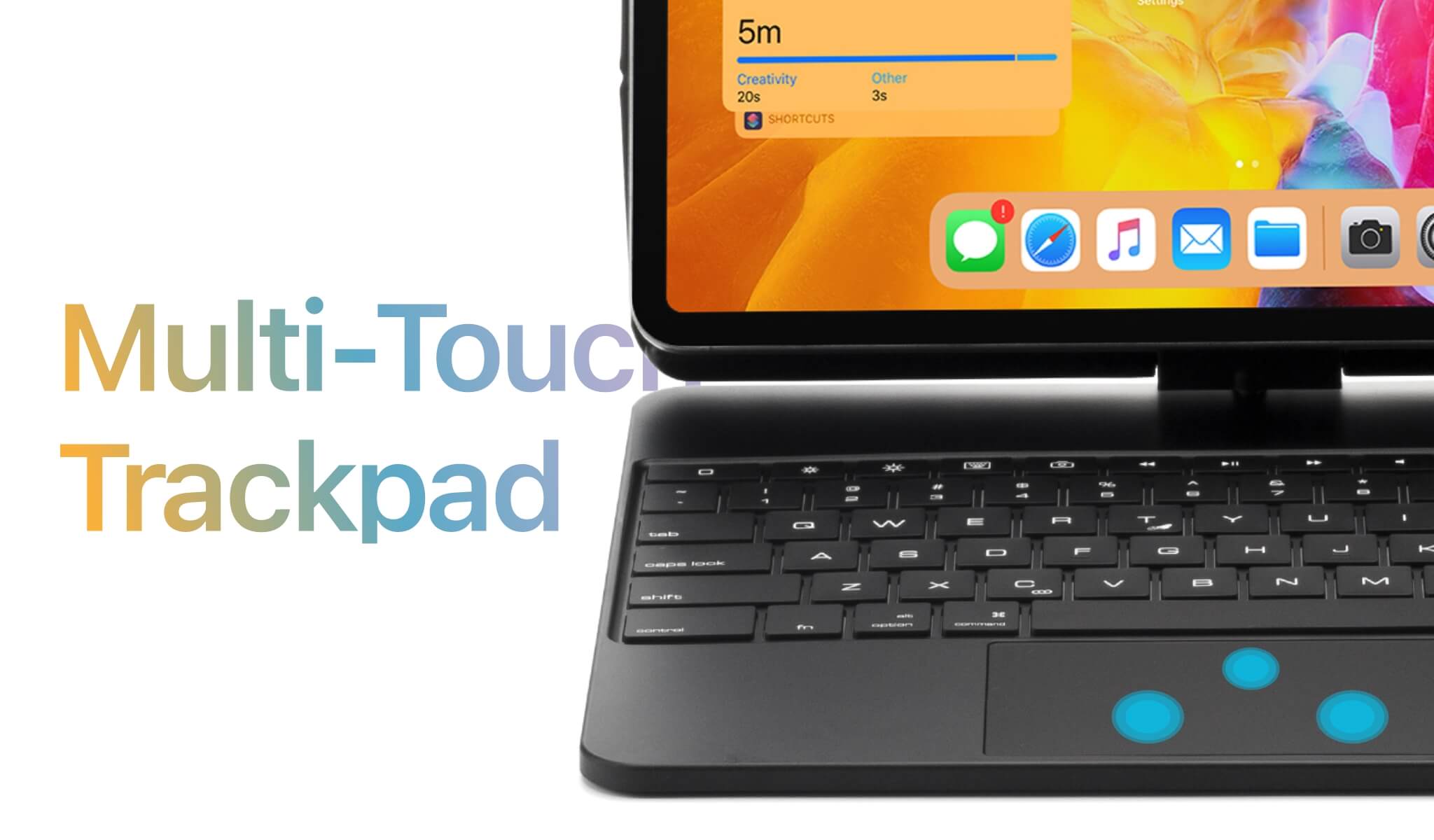 Swift Magnetic Keyboard Multi-touch Trackpad