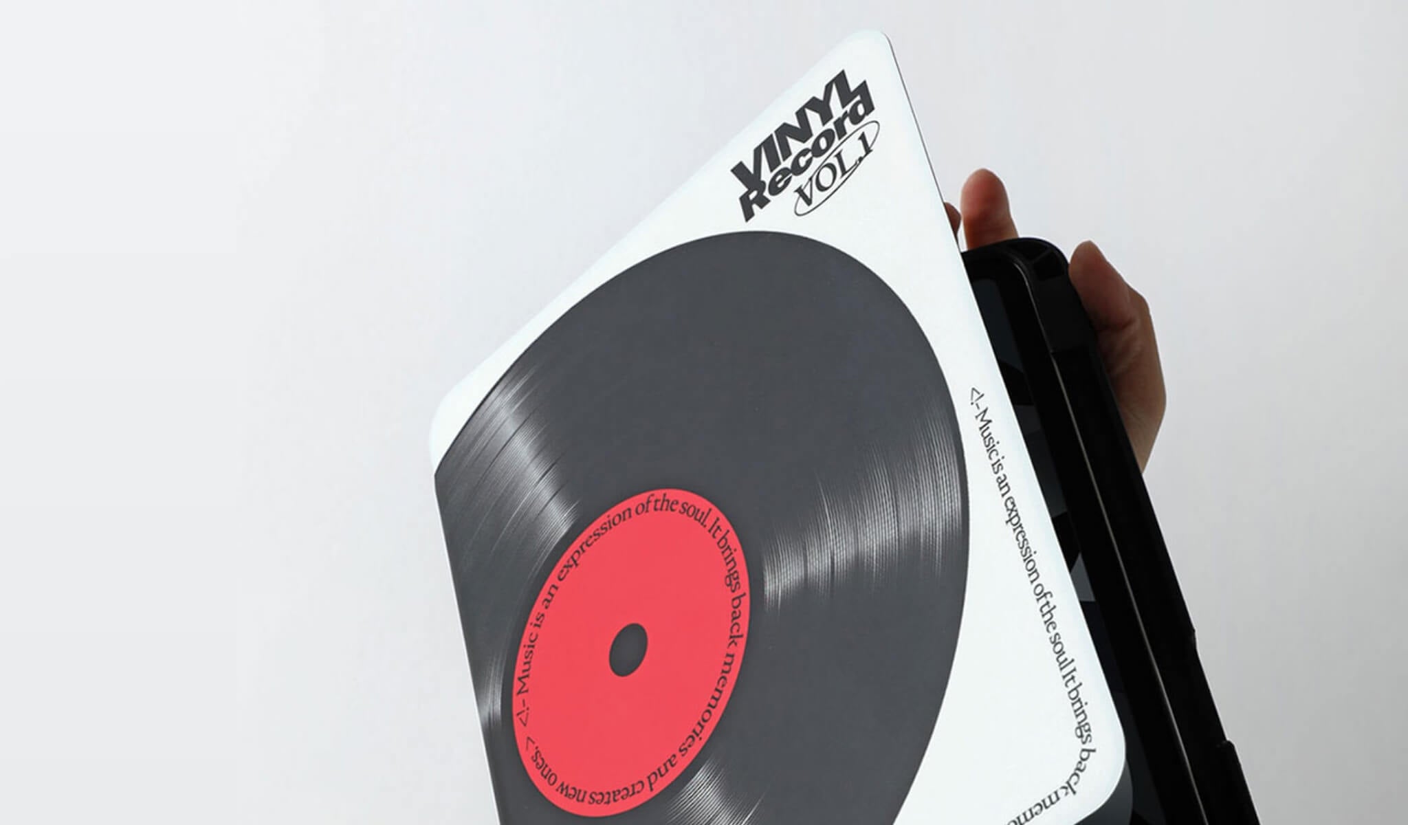Vinyl Record iPad Battery