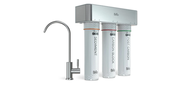 The Brio 3-Stage Undersink Filtration System