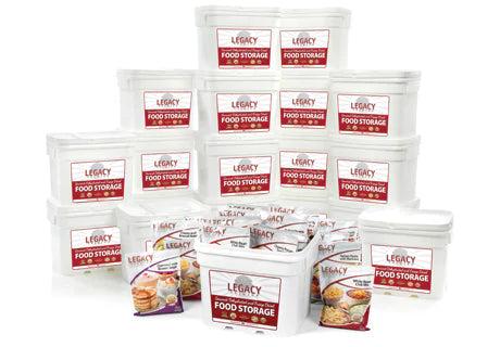 Easy Camping Meals with Legacy Premium Food Storage - Currently Wandering
