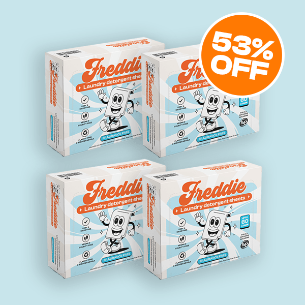 4x Laundry Detergent Sheets - Special Offer - Freddie product image