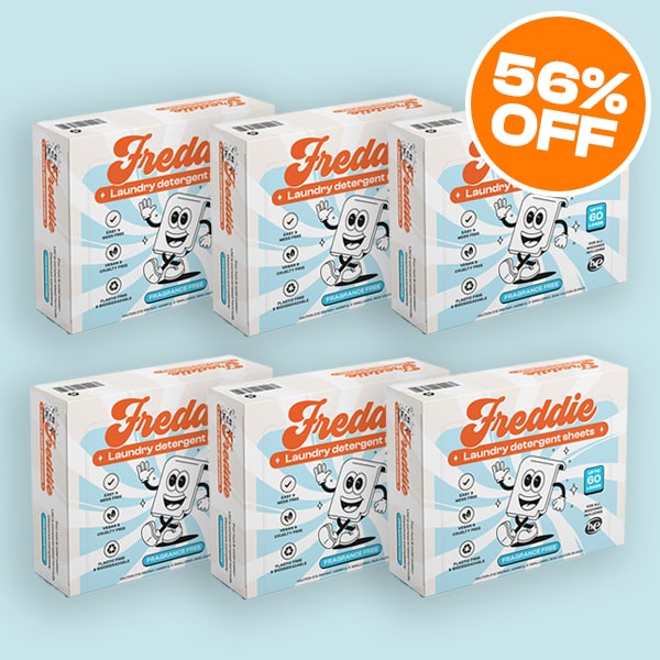 6x Laundry Detergent Sheets - Special Offer - Freddie product image