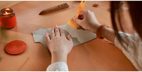 DIY Leather Upcycled Bag Making Kit - Luxury Designer Paper Bag Kit