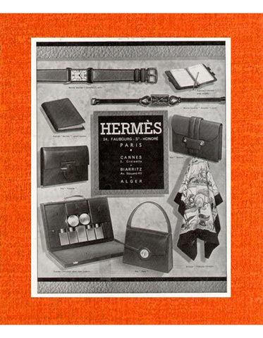 Vintage Old Hermes Poster