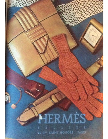 Vintage Old Hermes Poster